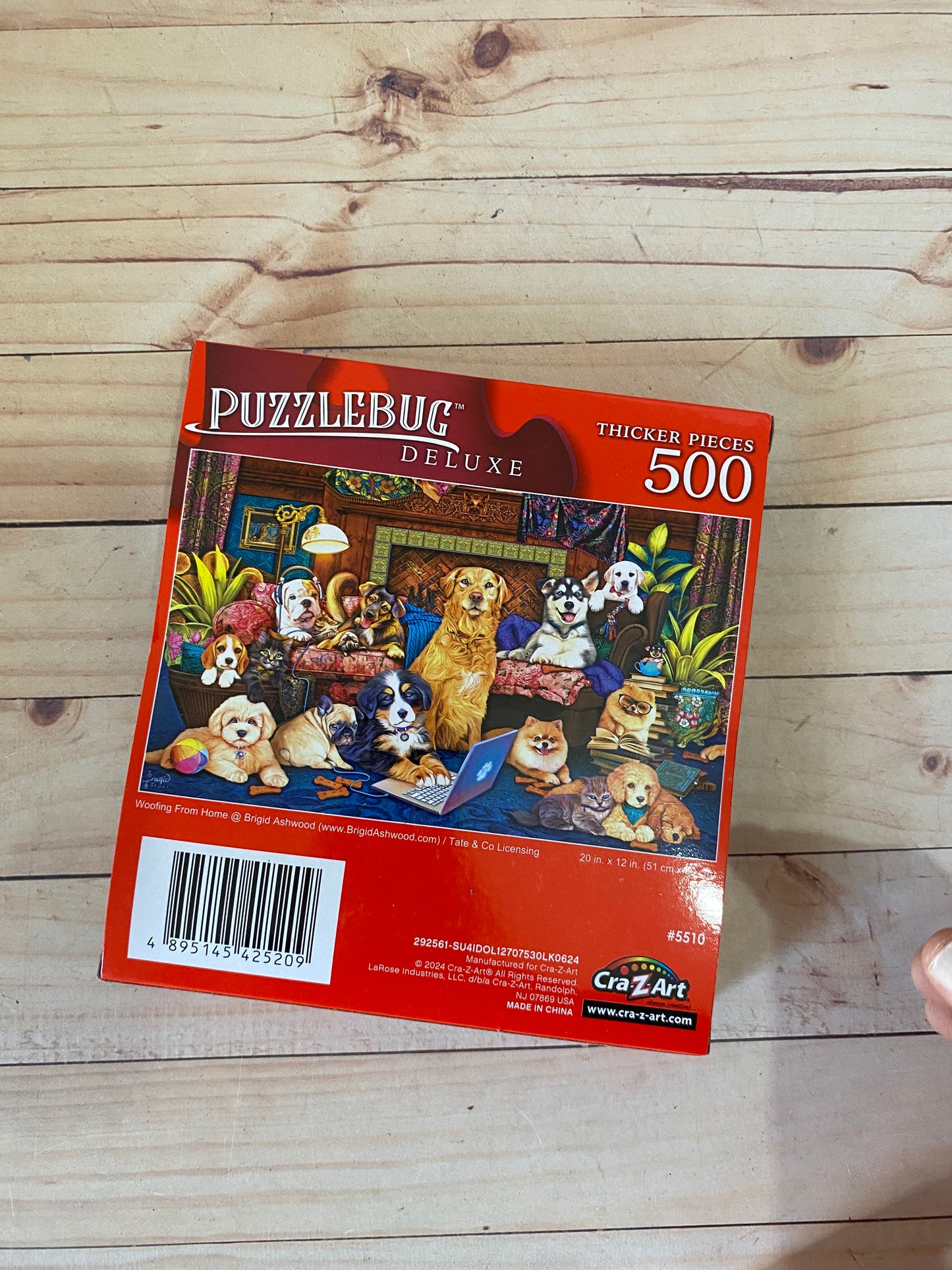 Rompecabeza de 500 piezas perros