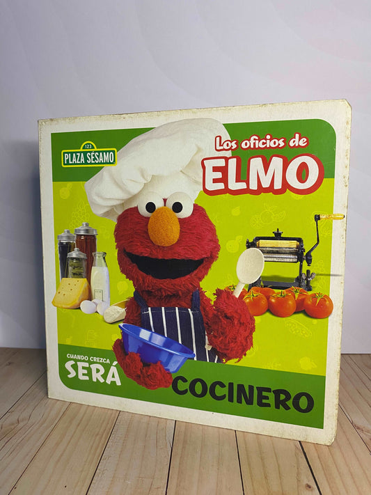 Los oficios de Elmo cuando crezca será cocinero
