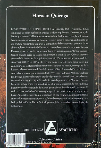 Cuentos | Horacio Quiroga