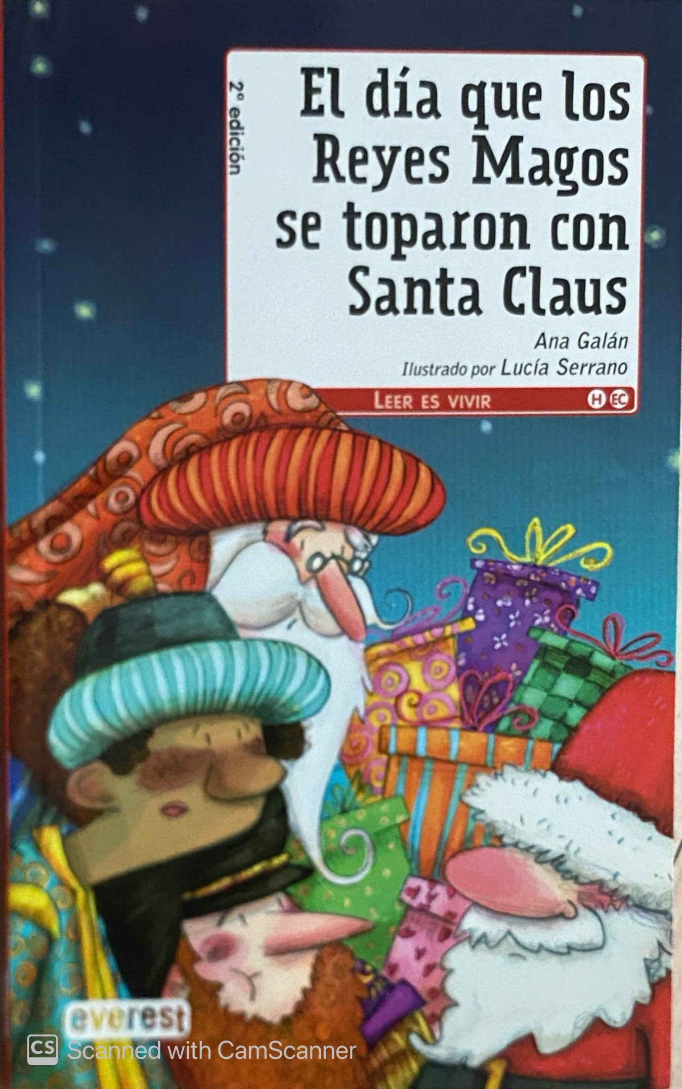 El día de los Reyes magos se toparon con Santa Claus