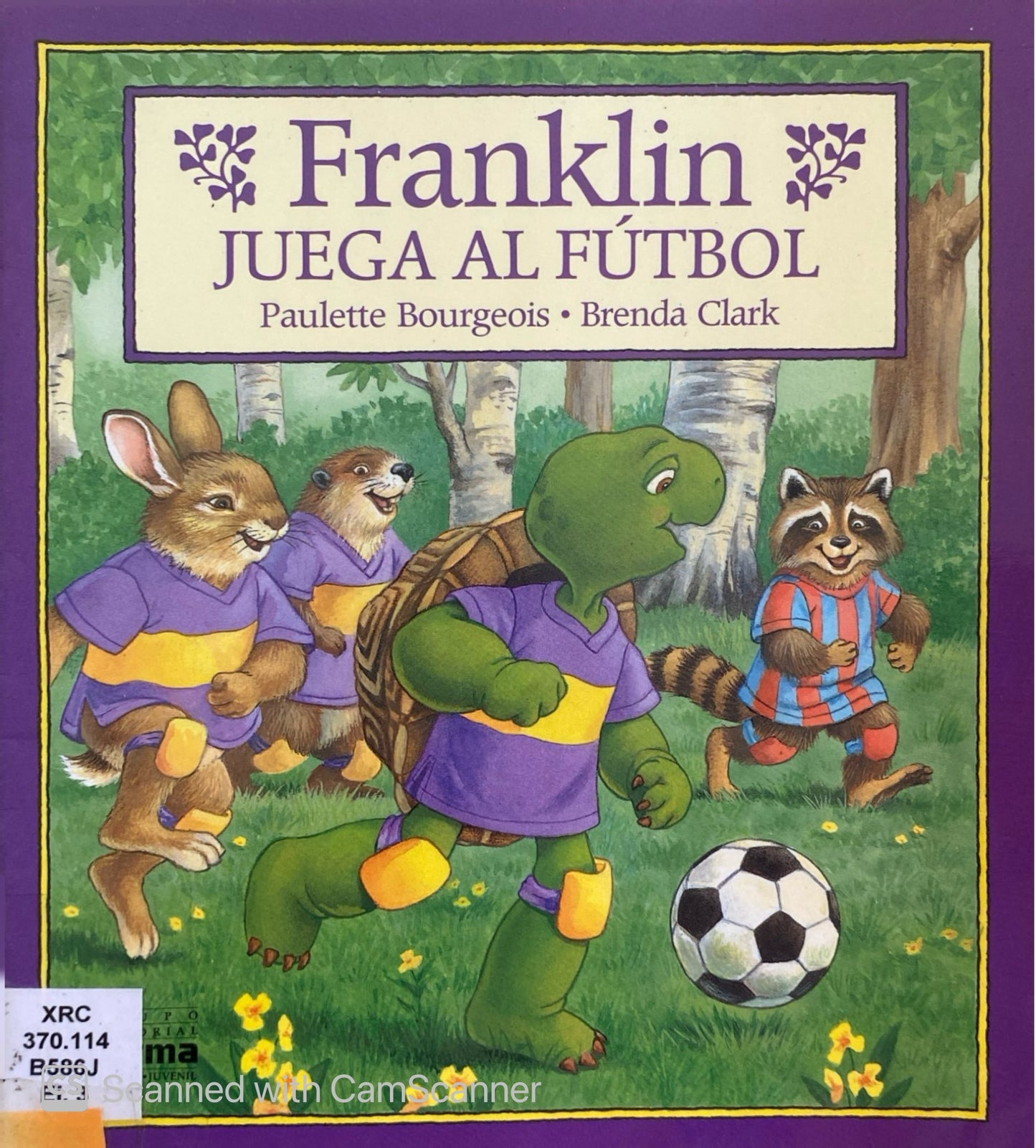 Franklin Juega al fútbol | Paulette Bourgeois