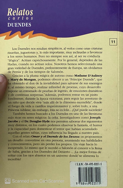 Relatos cortos duendes | Manuel Yañez Solana