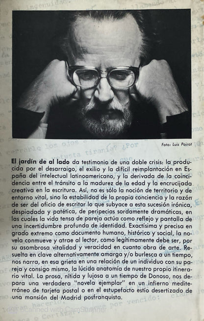 El jardín de al lado | José Donoso