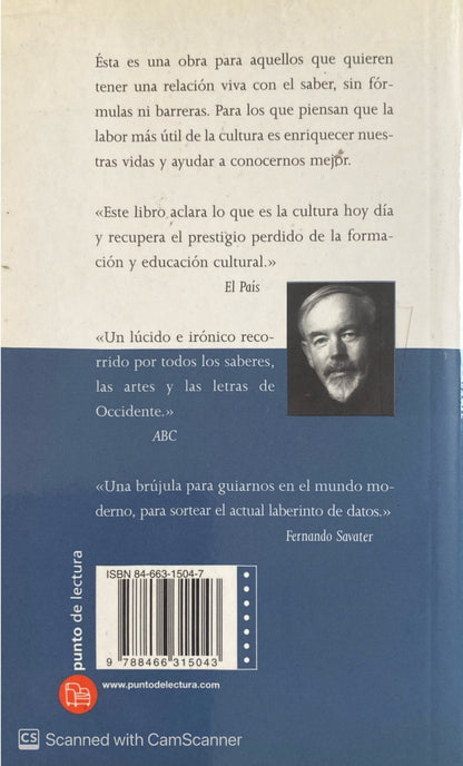 La cultura | Dietrich Schwanitz