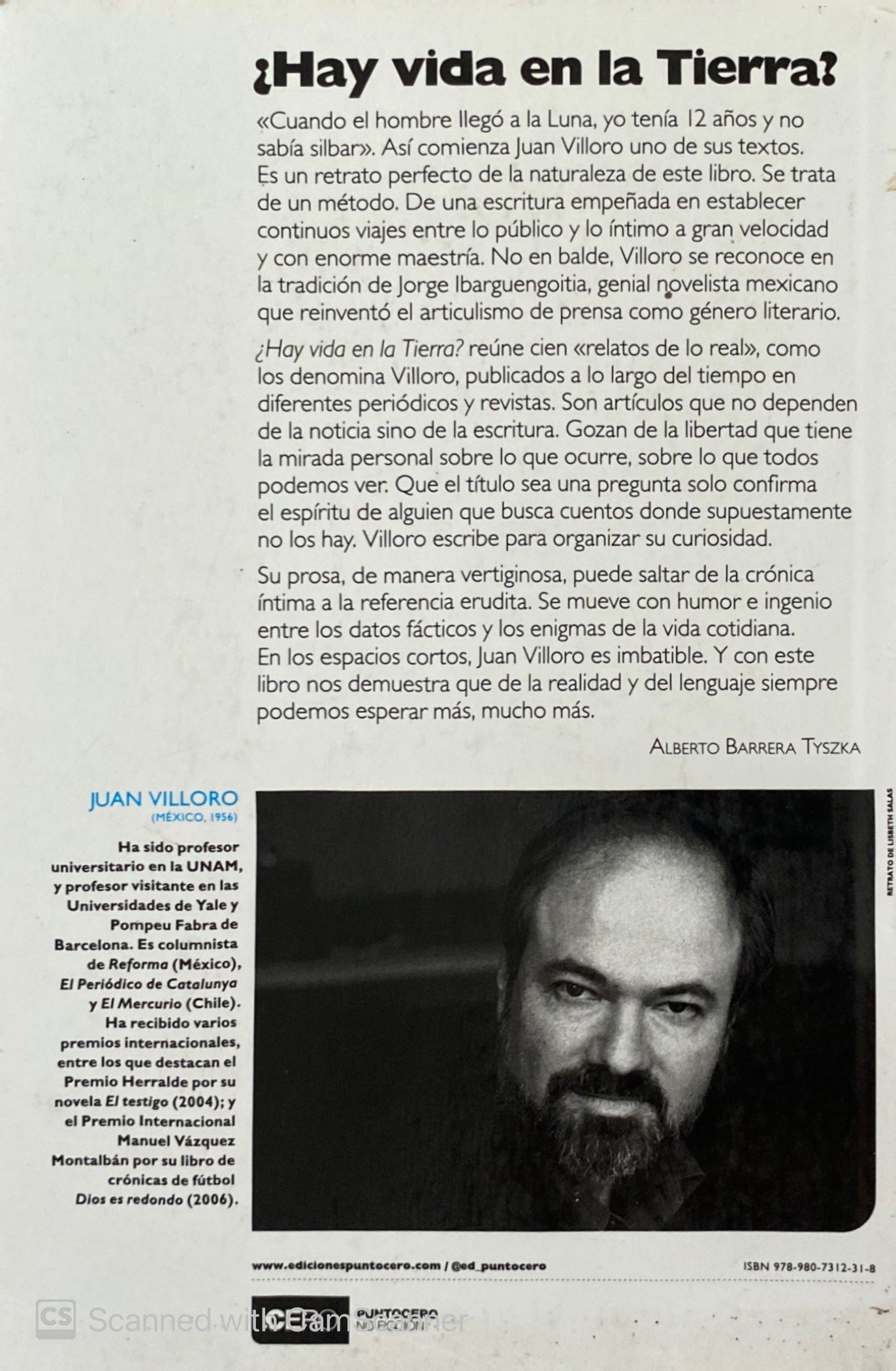 Hay vida en la tierra | Juam Villoro