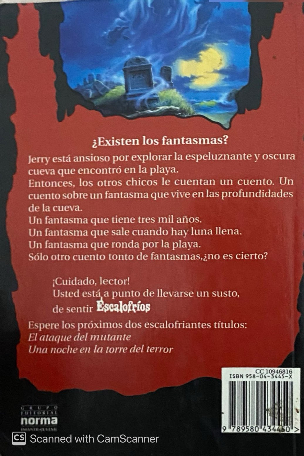 Escolofríos Playa Fantasma | R.L.Stine