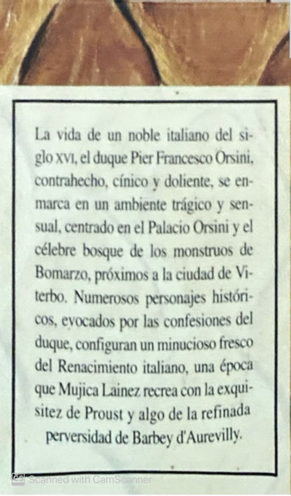 Bomarzo | Manuel Mujica Lainez