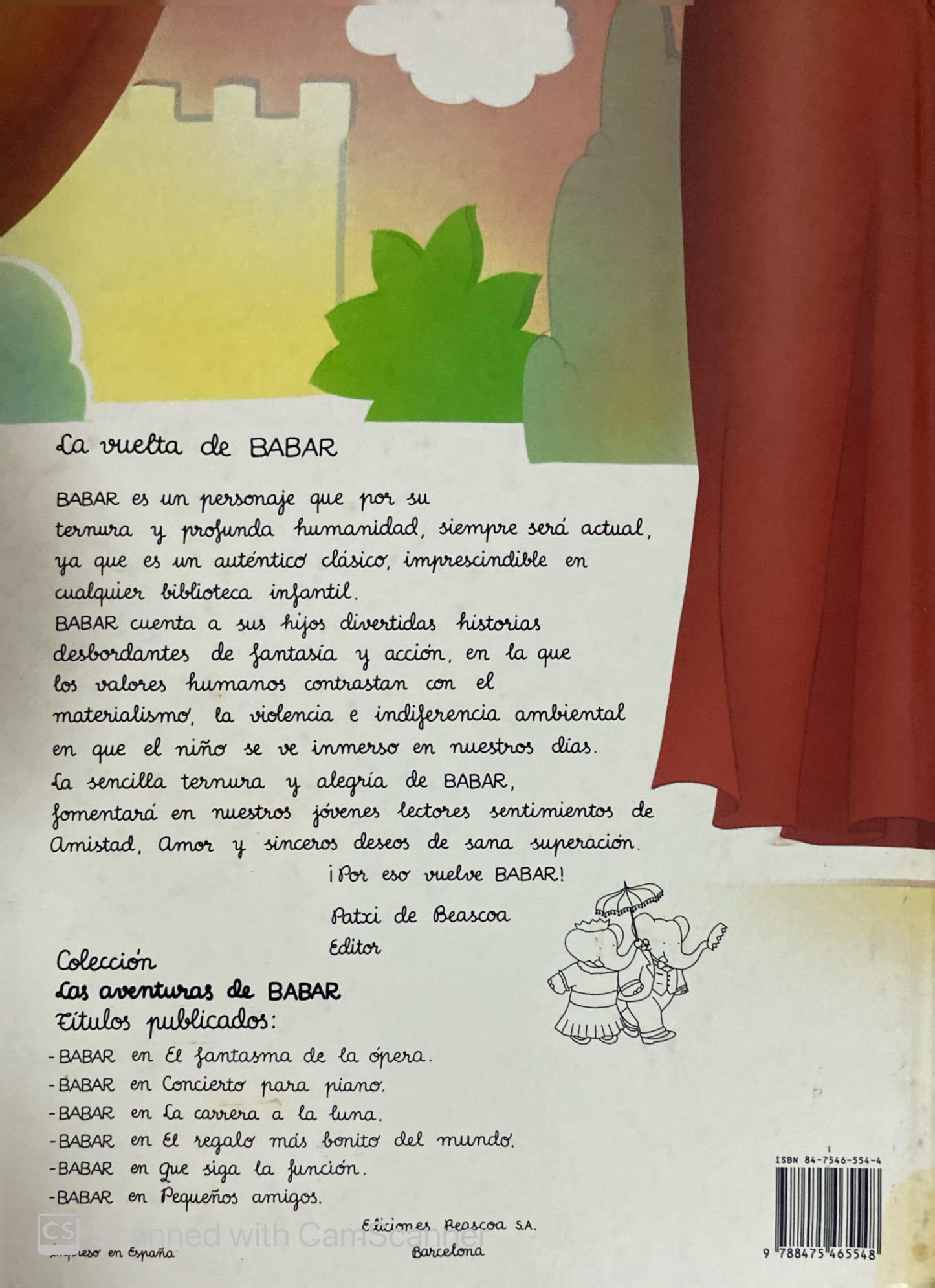 Babar en que siga la función