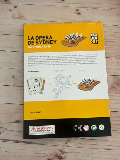 Rompecabeza 3D Opera de Sidney