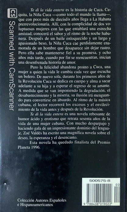 Te di la vida entera | Zoé Valdés