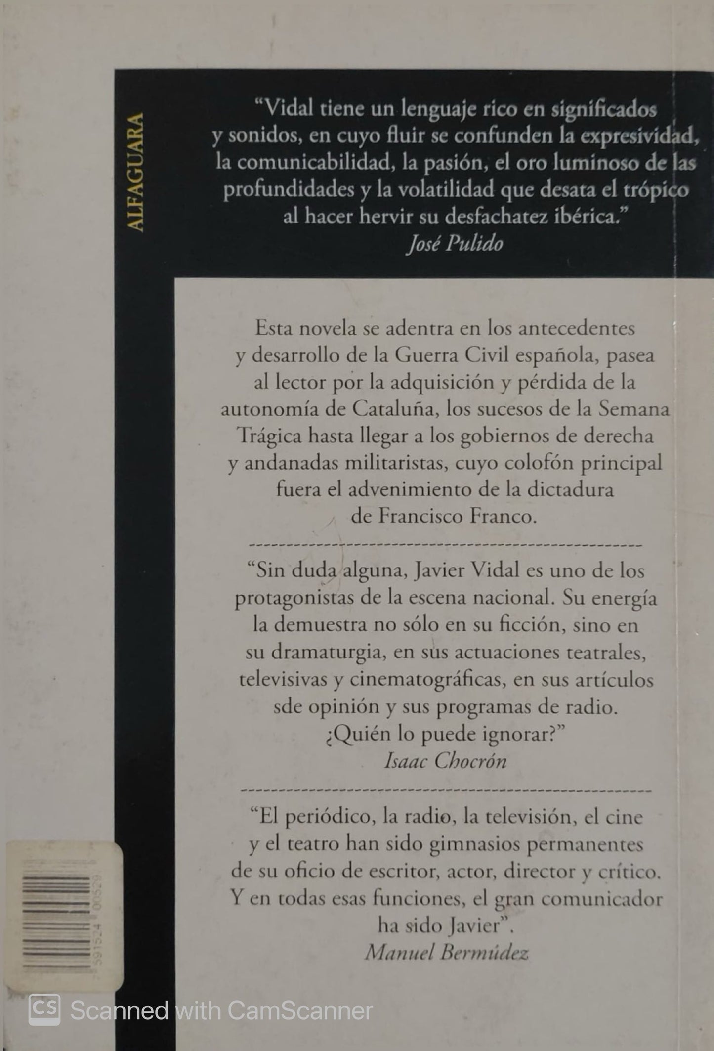 Todos eran de izquierda | Javier Vidal