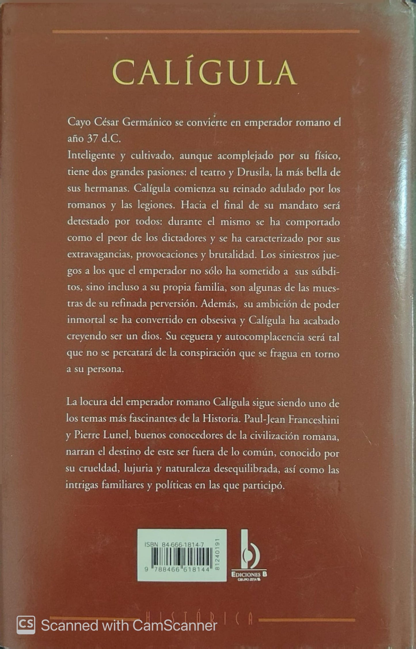Calígula | Paul-Jean Franceschini