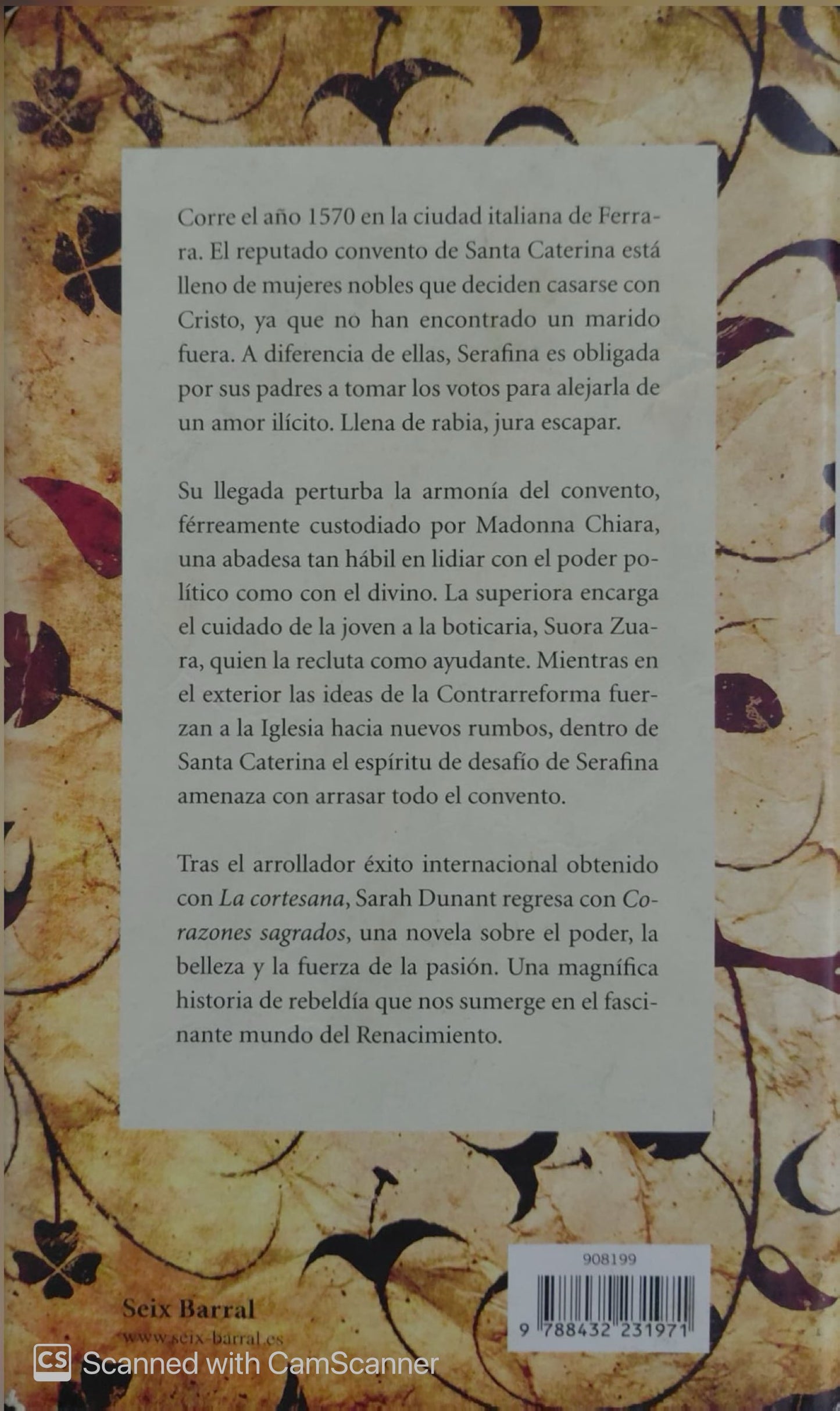 Corazones sagrados | Sarah Dunant