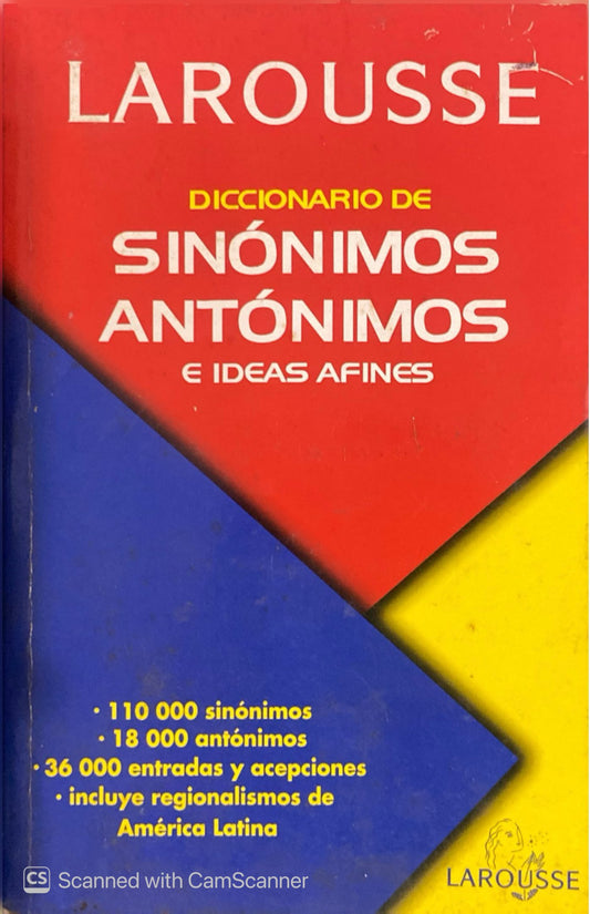Diccionario de sinónimos y antónimos Larousse