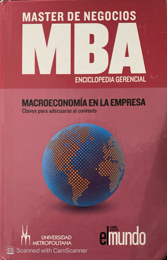 MBA : Macroeconomía en la empresa