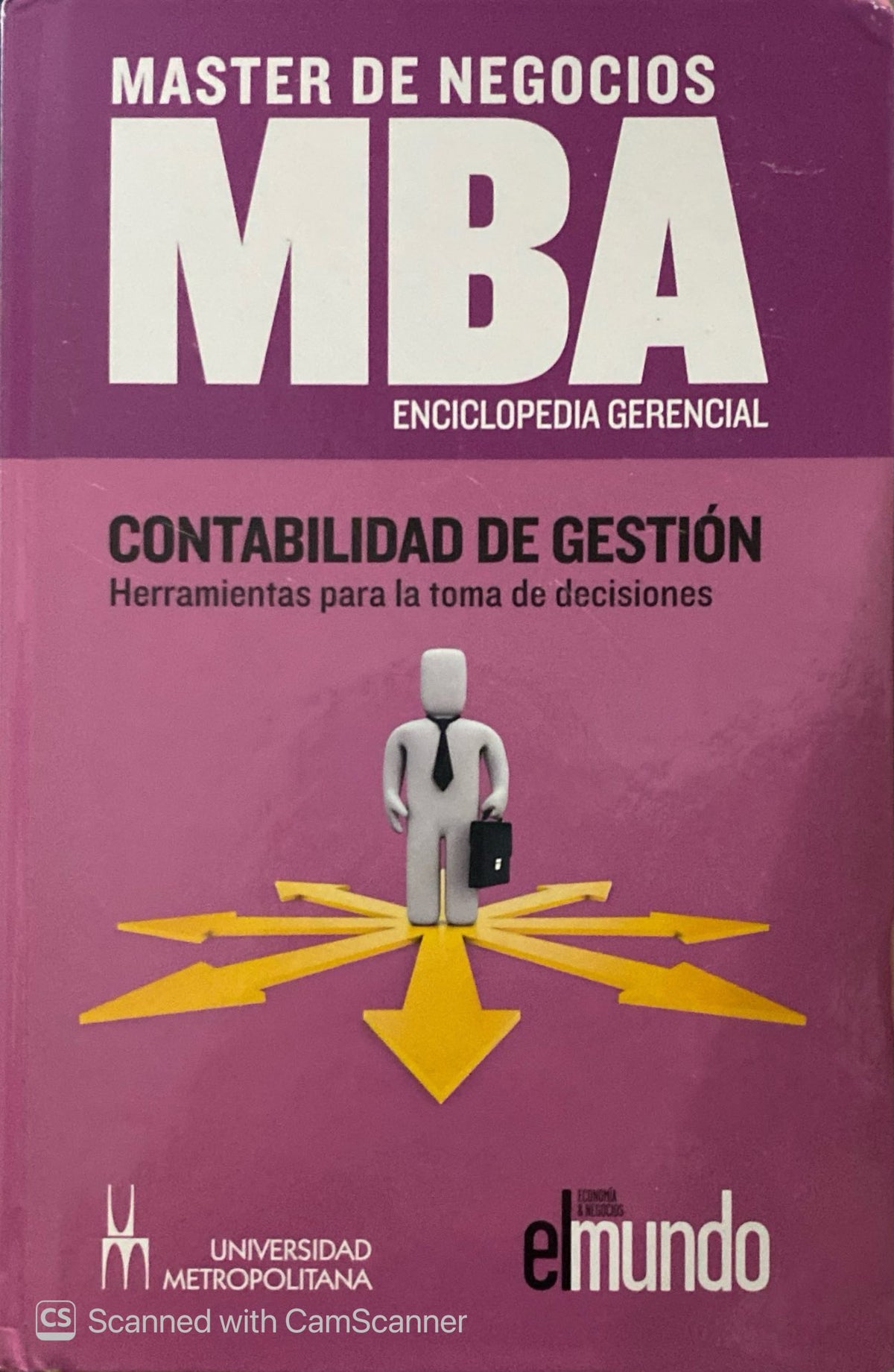 MBA : Contabilidad de gestión