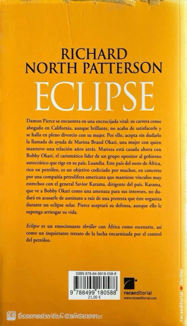 Eclipse | Richard North Patterson