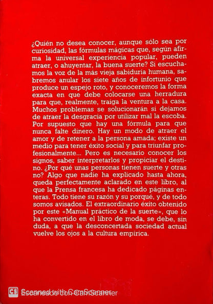 Manual practico de la suerte | Cécile Donner y Jean-Luc Caradeau