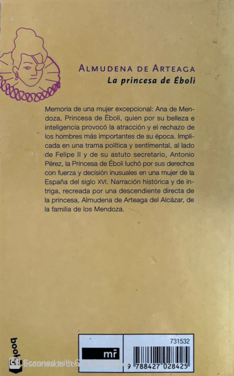 La princesa de Éboli | Almudena de Arteaga