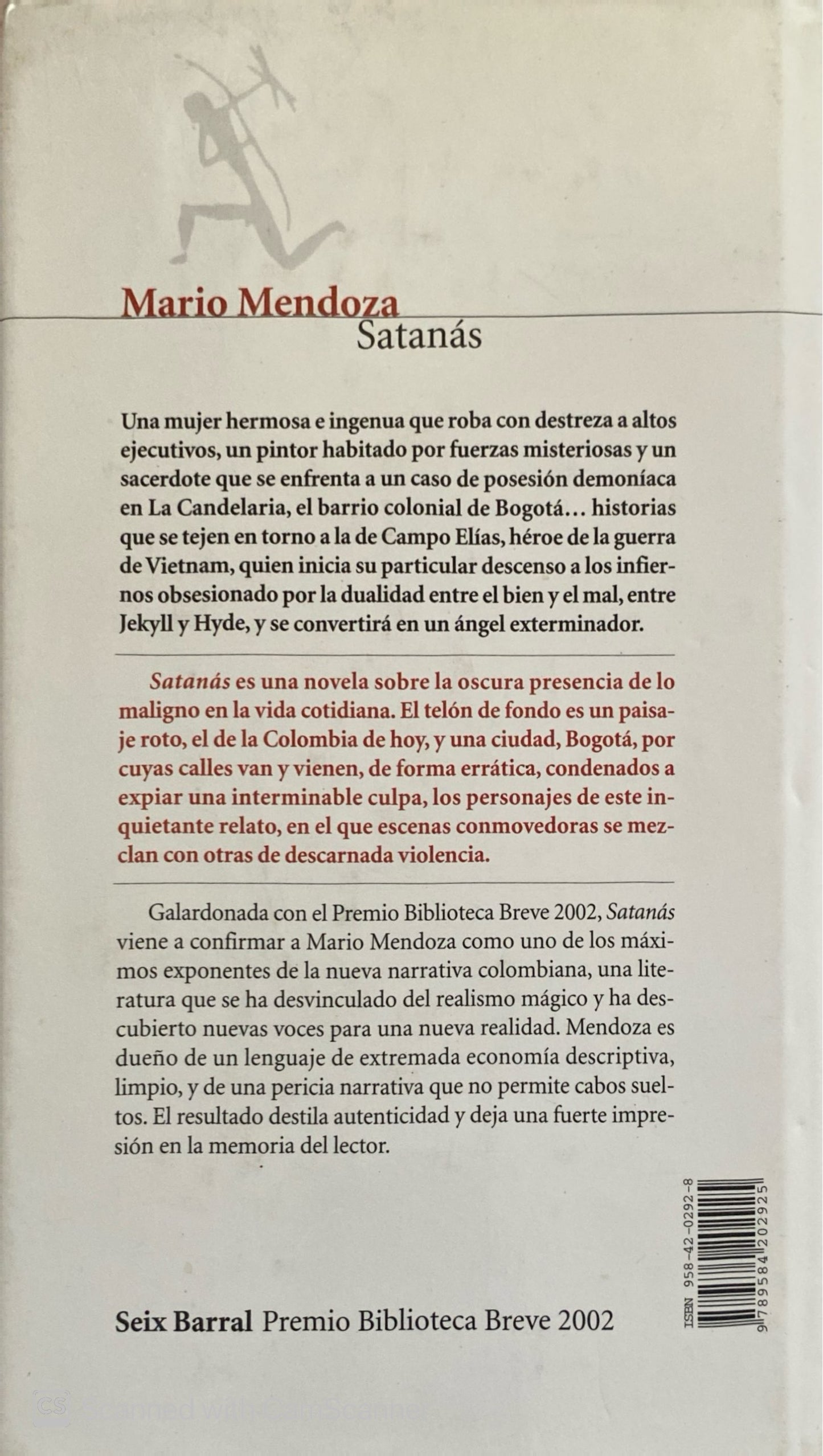 Satanás | Mario Mendoza