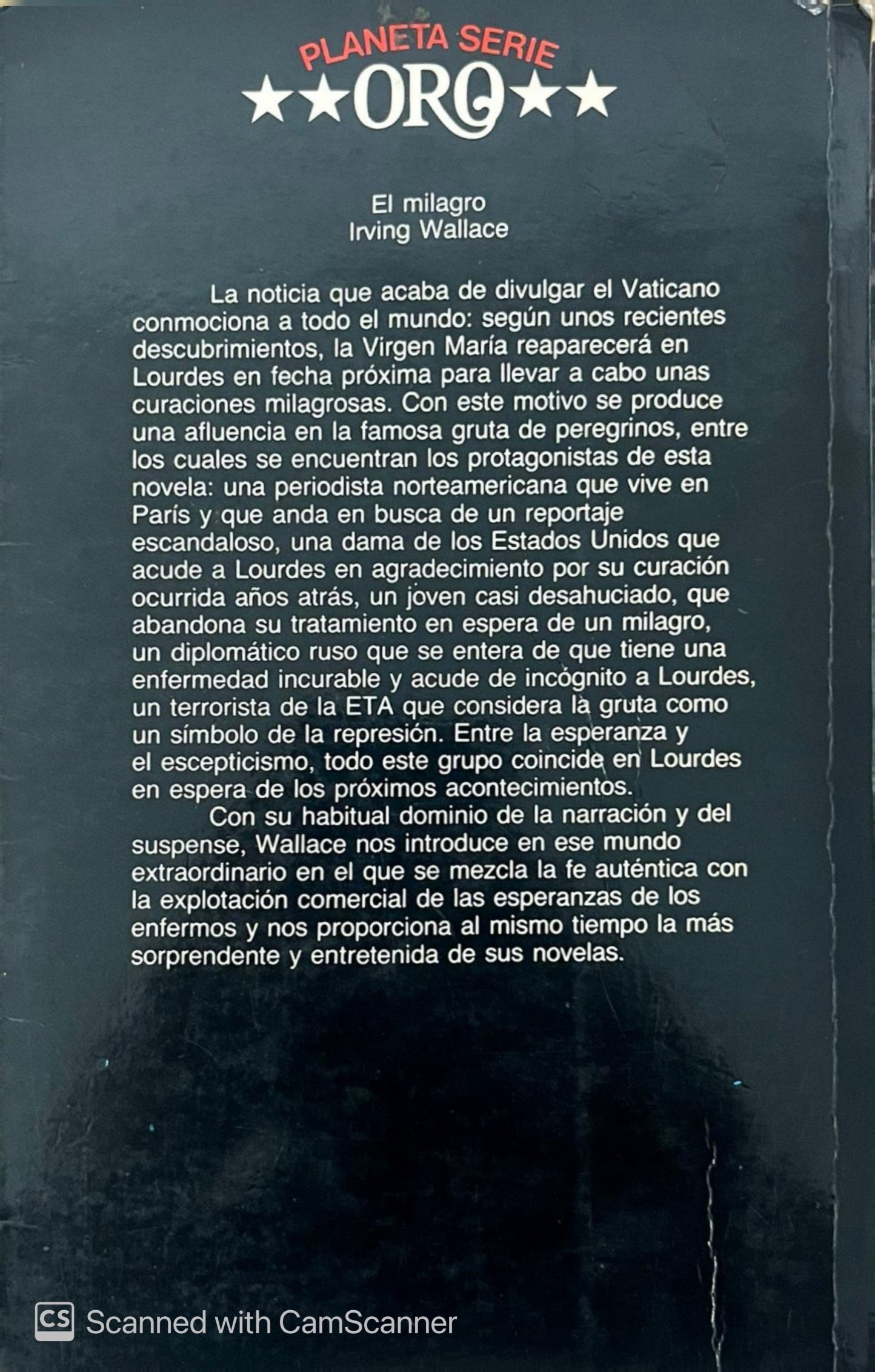 El milagro | Irving Wallace