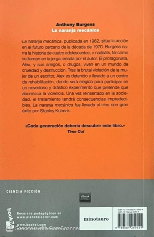 La naranja mecánica | Anthony Burgess