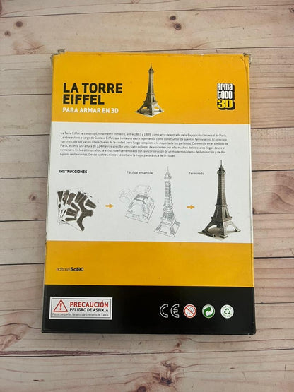 Rompecabeza 3D La torre Eiffel