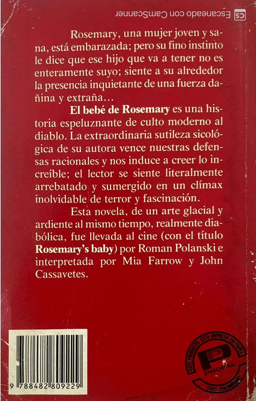 El bebé de rosemary | Ira Levin