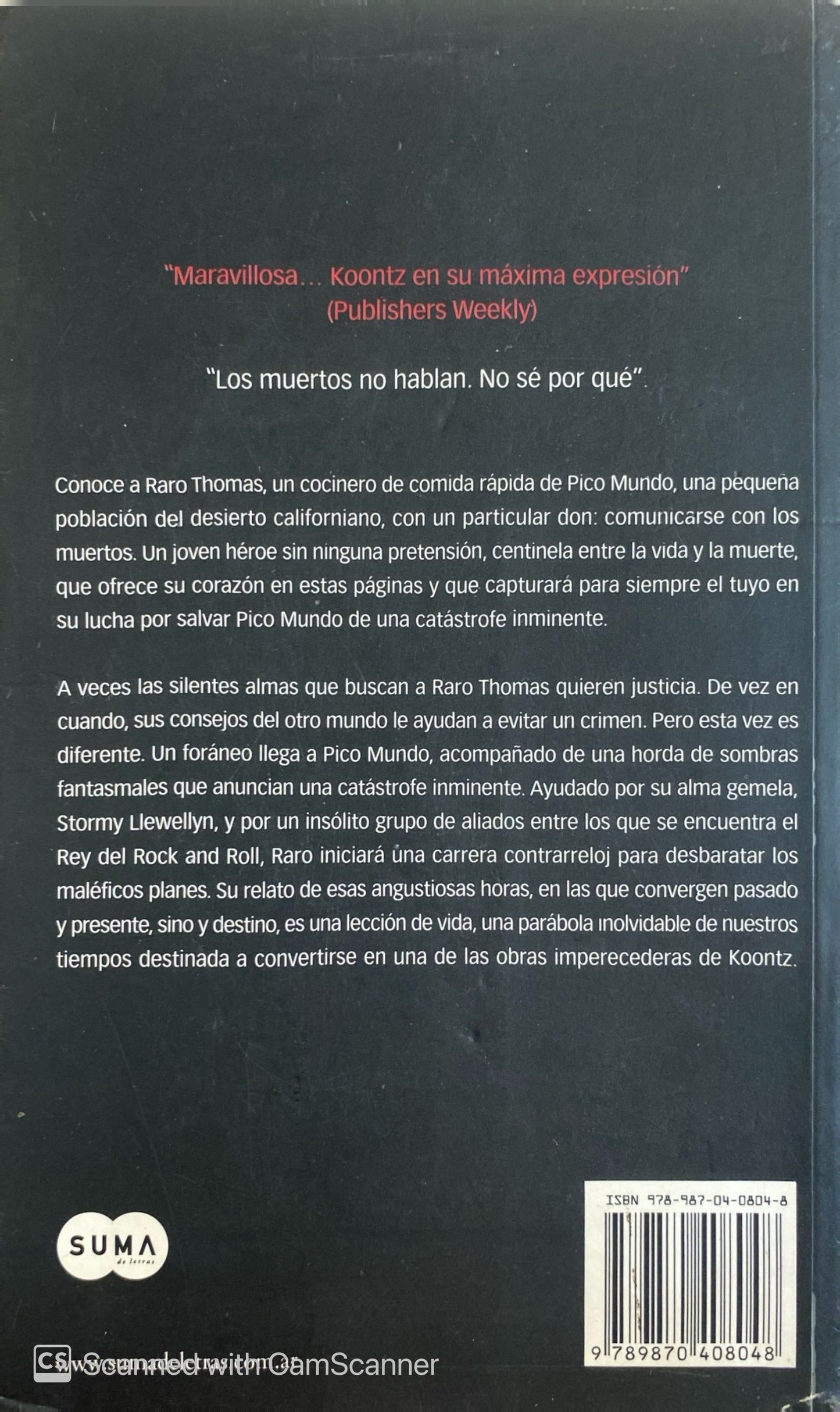 Mi nombre es RaroThomas | Dean Koontz