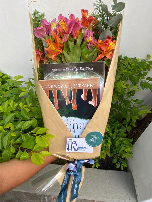 Ramo de libros para san valentín