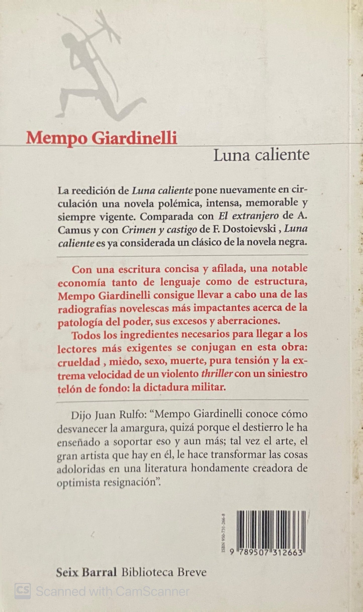 Luna caliente | Mempo Giardinelli