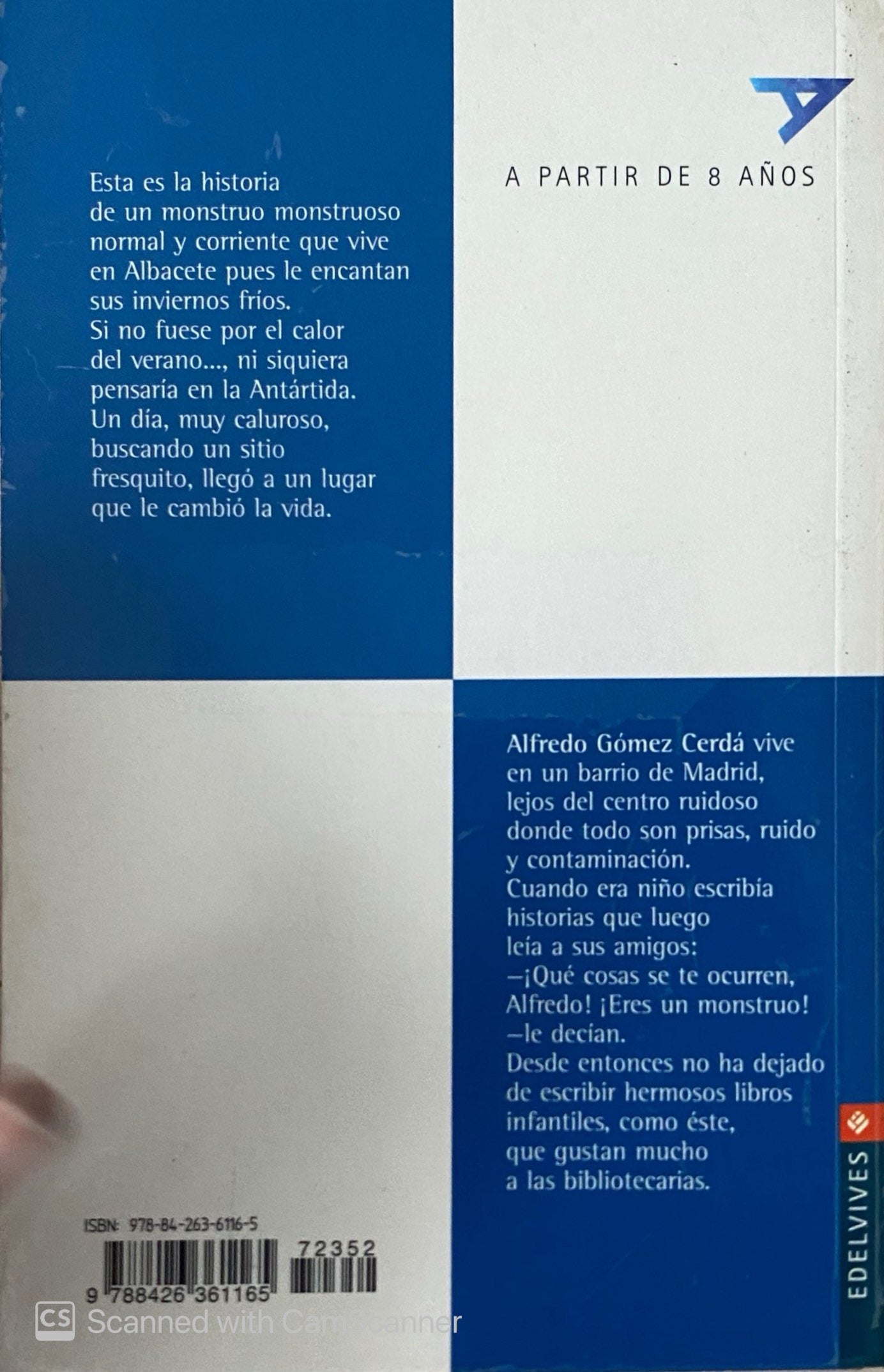 El monstruo y la bibliotecaria |  Alfredo Gomez
