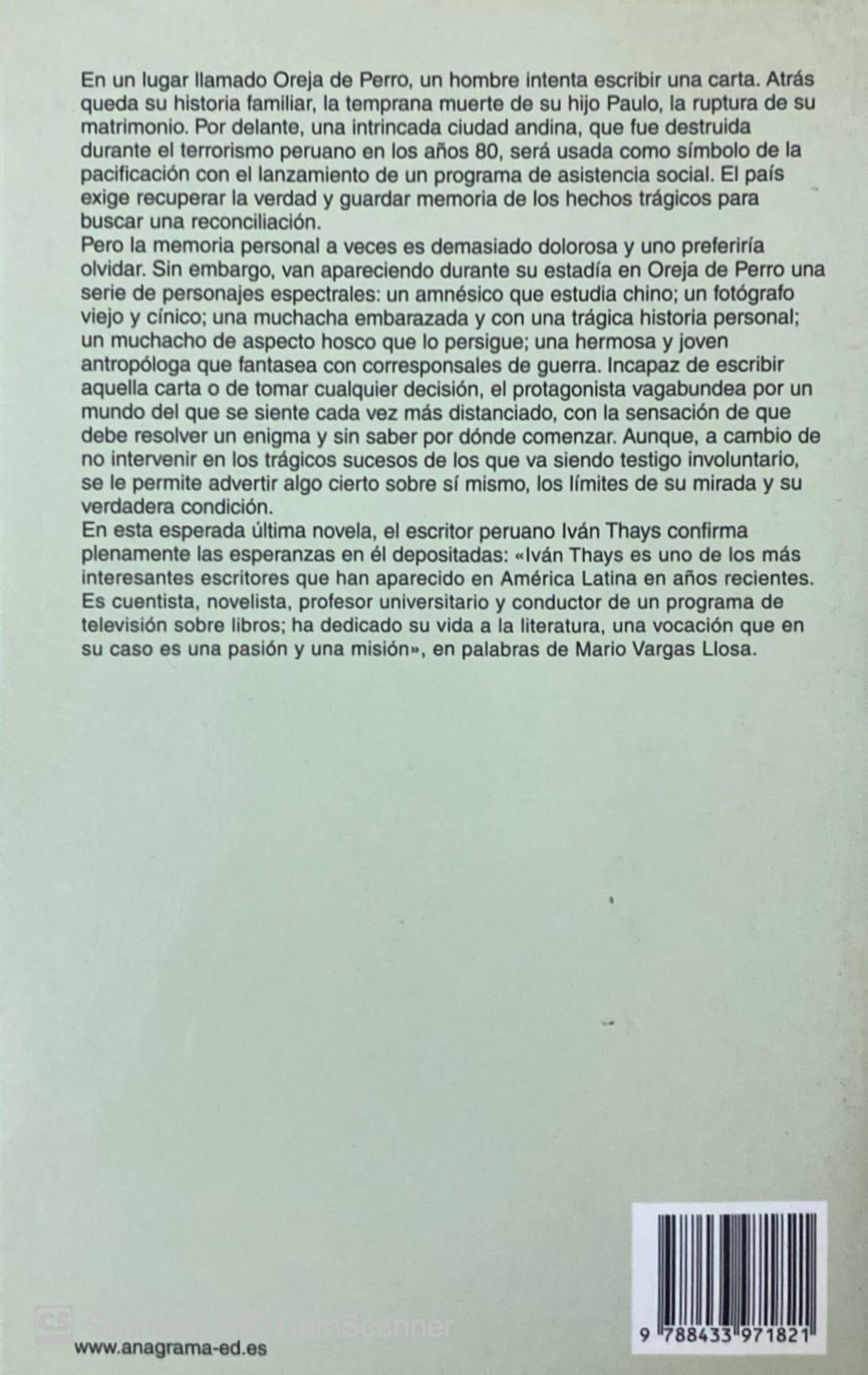 Un lugar llamado oreja de perro | Iván Thays
