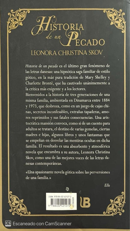 Historia de un pecado | Leonora Christina Skov
