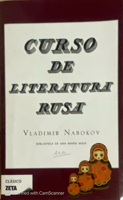 Curso de literatura rusa | Vladimir Nabokov