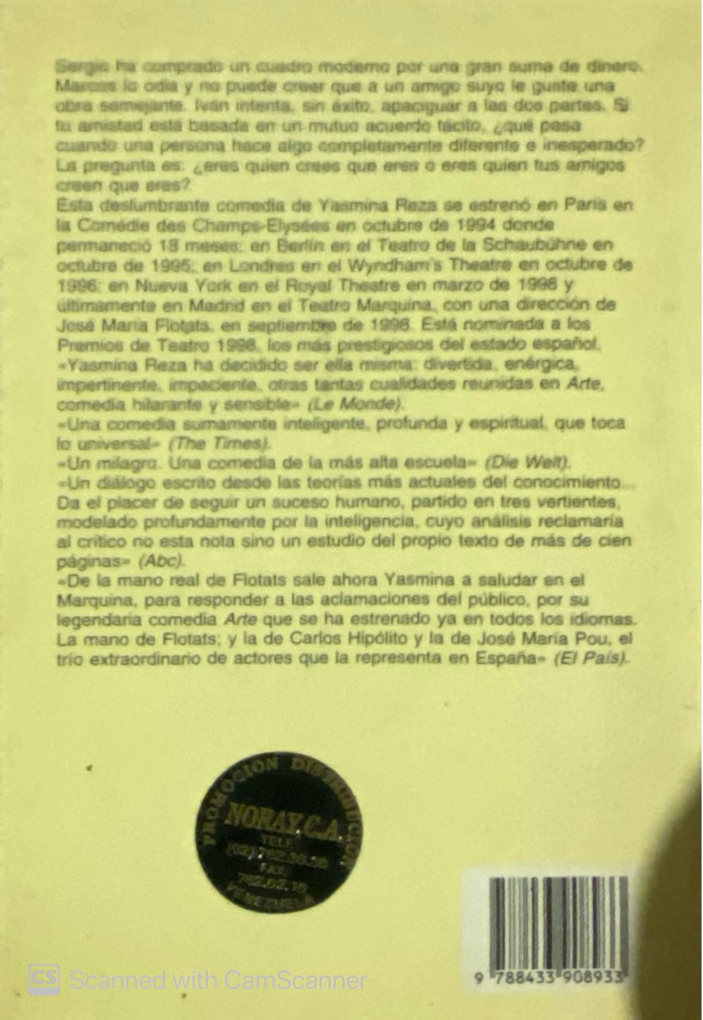 Arte | Yasmina Reza