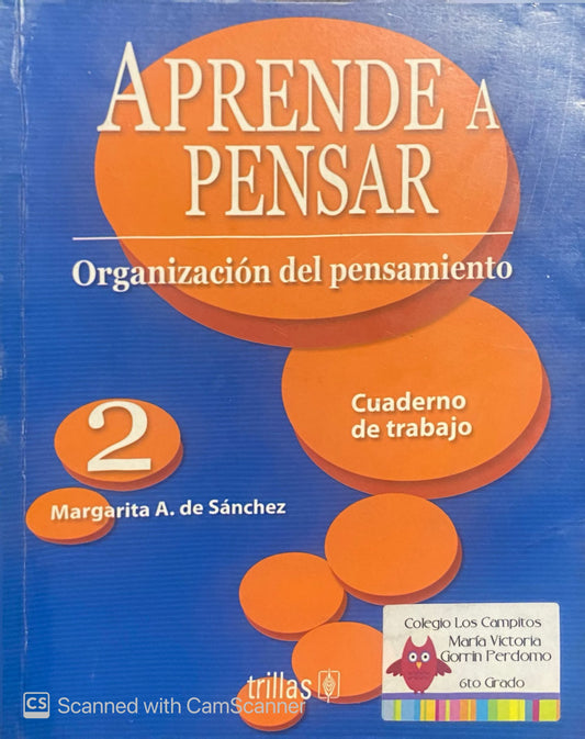 Aprender a pensar 2 Trillas