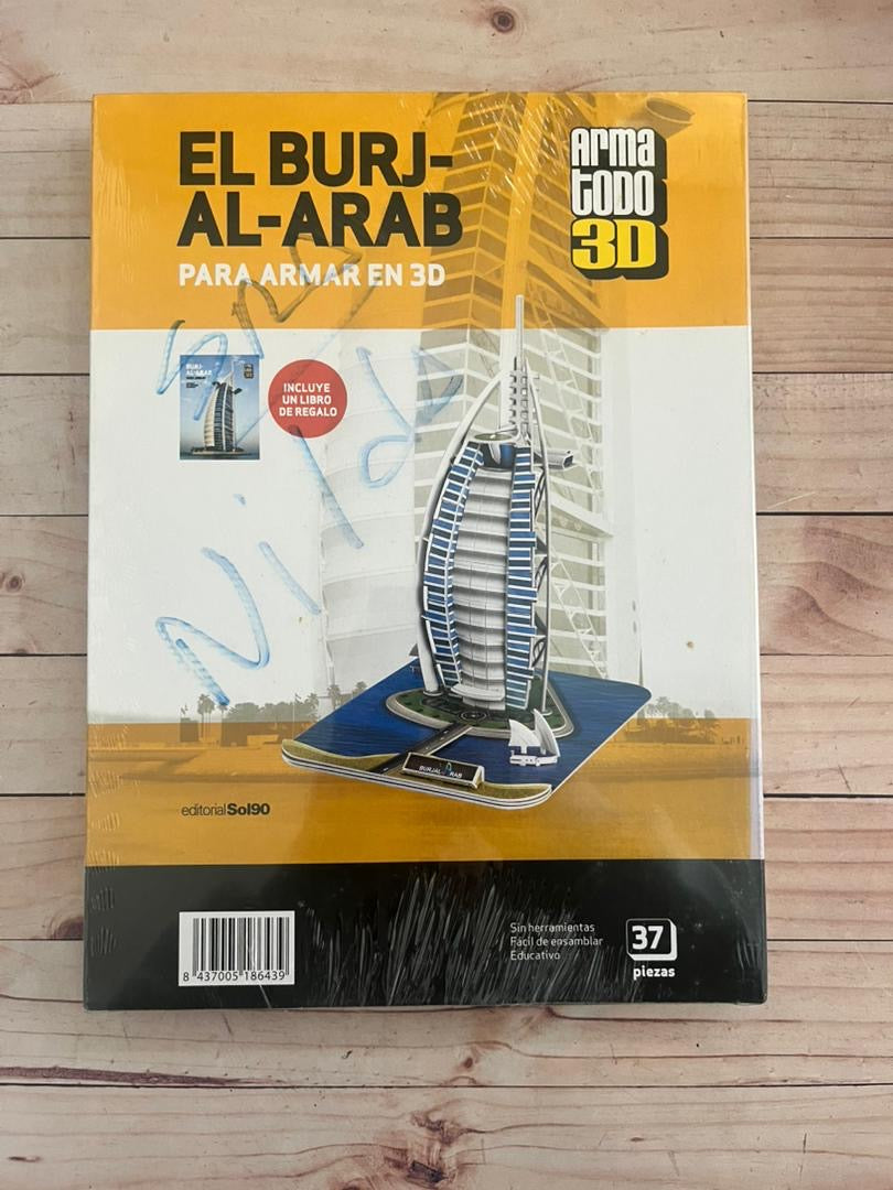 Rompecabeza 3D Burj Al Arab