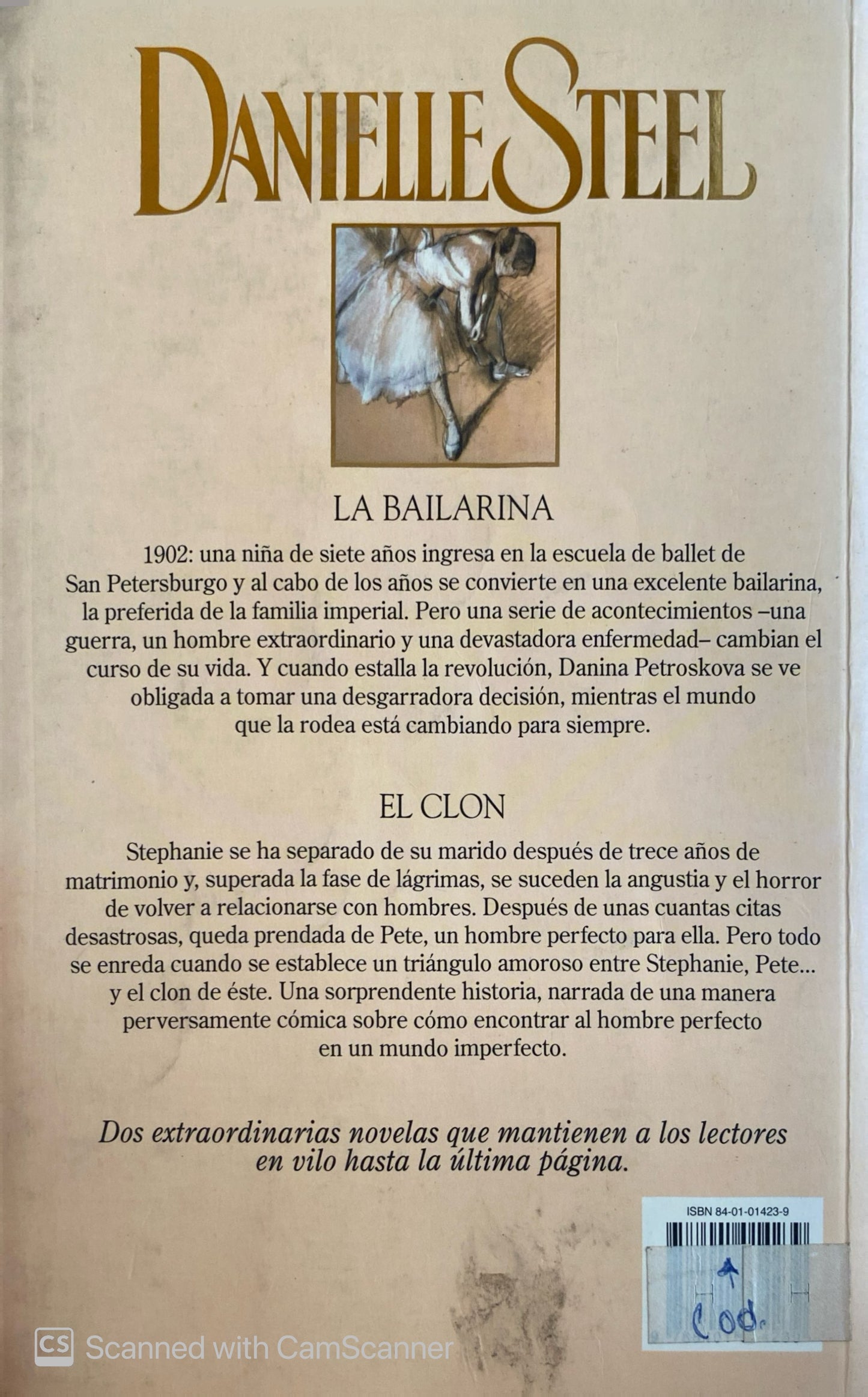 La Bailarina el clon | Danielle Steel