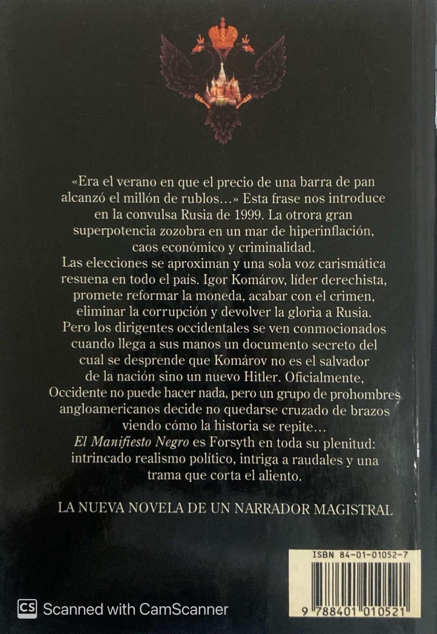 El manifiesto negro | Frederick Forsyth