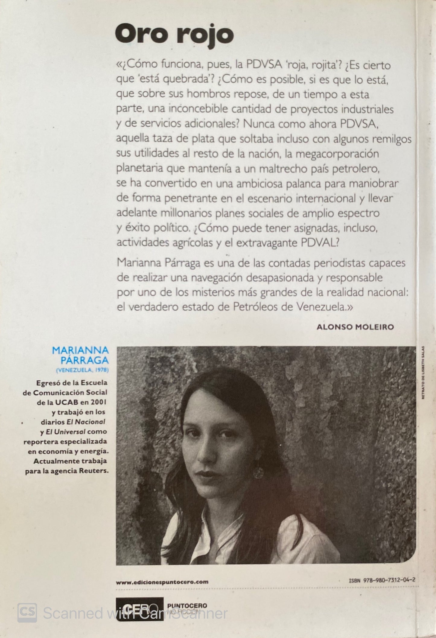 Oro rojo | Marianna Parraga