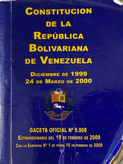 Constitución de la república de venezuela edición bolsillo