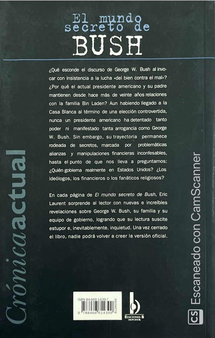El mundo secreto de bush | Eric Laurent