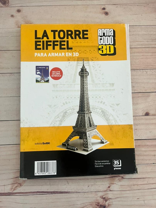 Rompecabeza 3D La torre Eiffel
