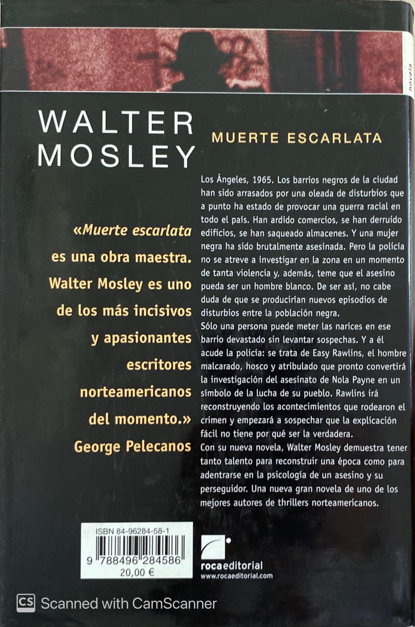Muerte escarlata |Walter Mosley