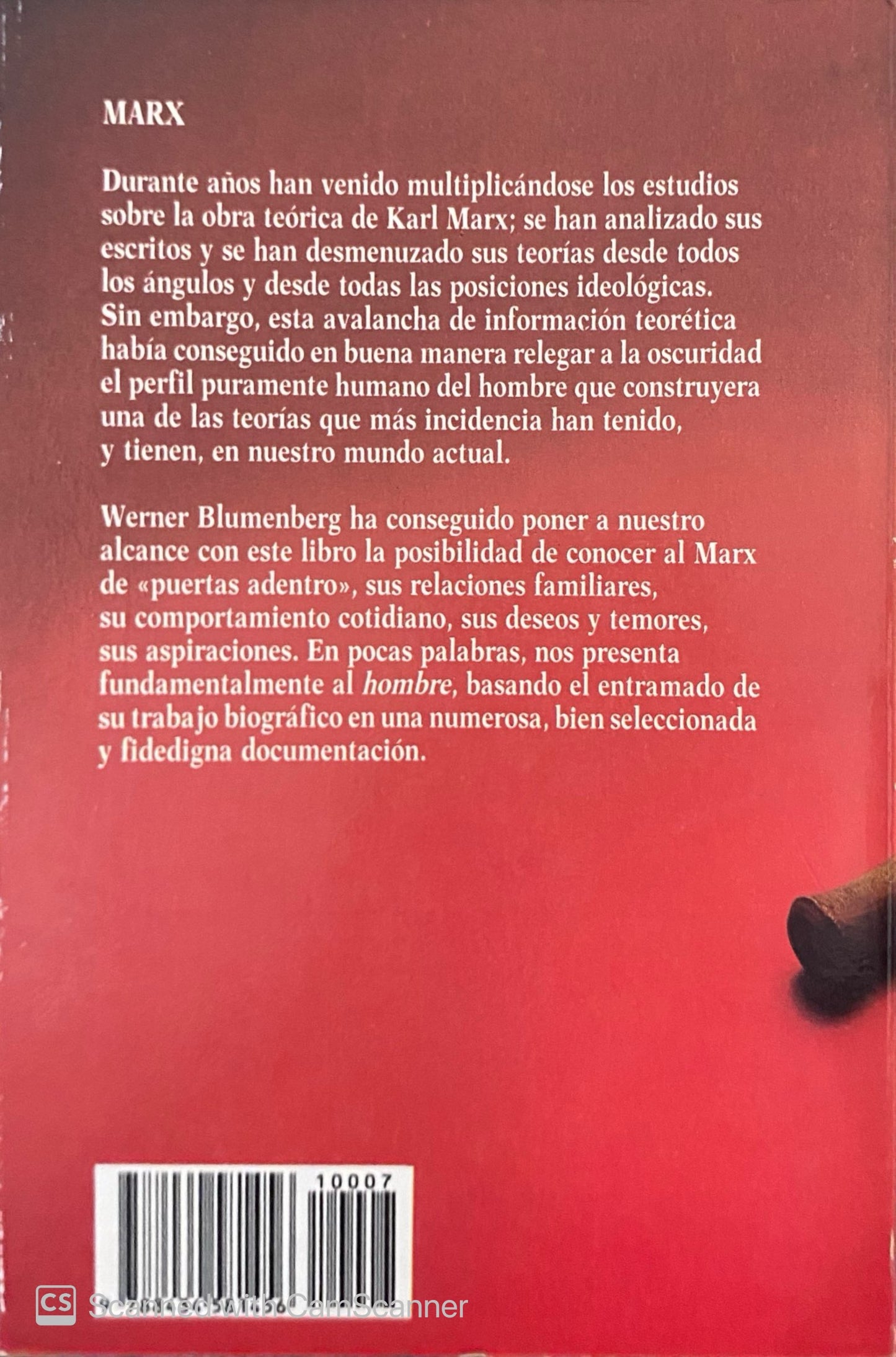 Marx | Werner Blumenberg