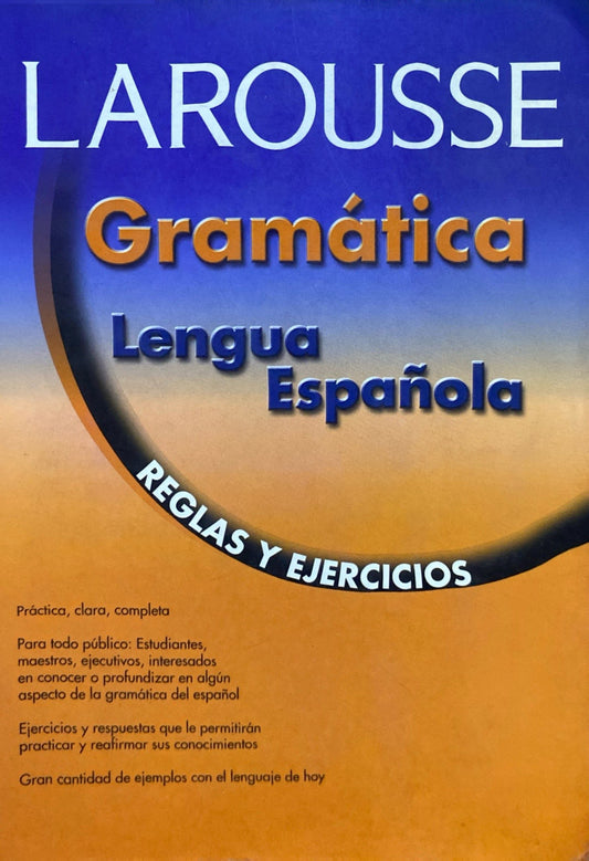 Gramática Lengua Española Larousse