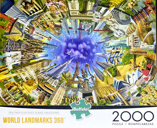 Rompecabeza 2000 Piezas World LandMarks 360