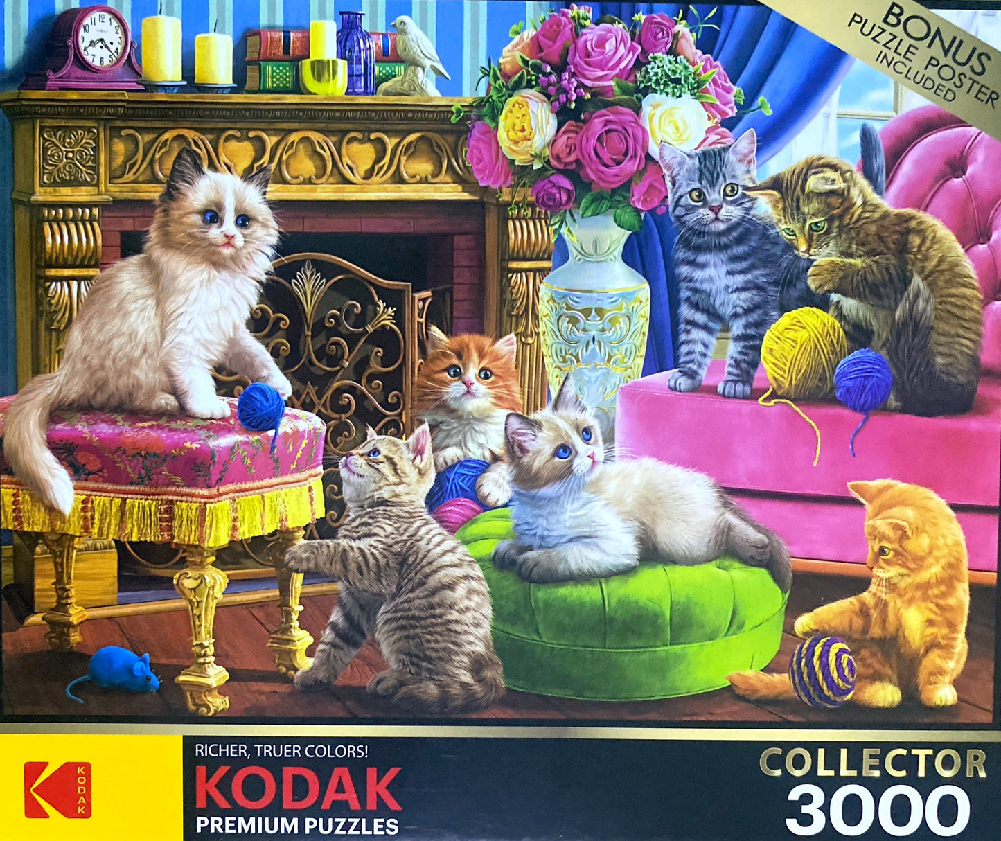 Rompecabeza 3000 Piezas Gatos