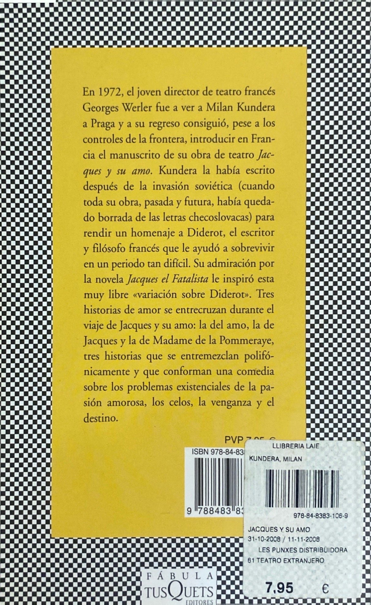 Jacques y su amo | Milan Kundera